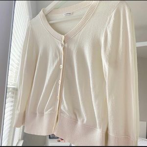 Club Monaco Cropped cardigan white XS